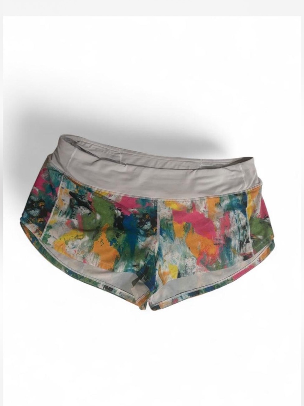 Lululemon Speed Up Low-Rise Lined Short 2.5" Sz 10 No Limits
White Multi WAVHR